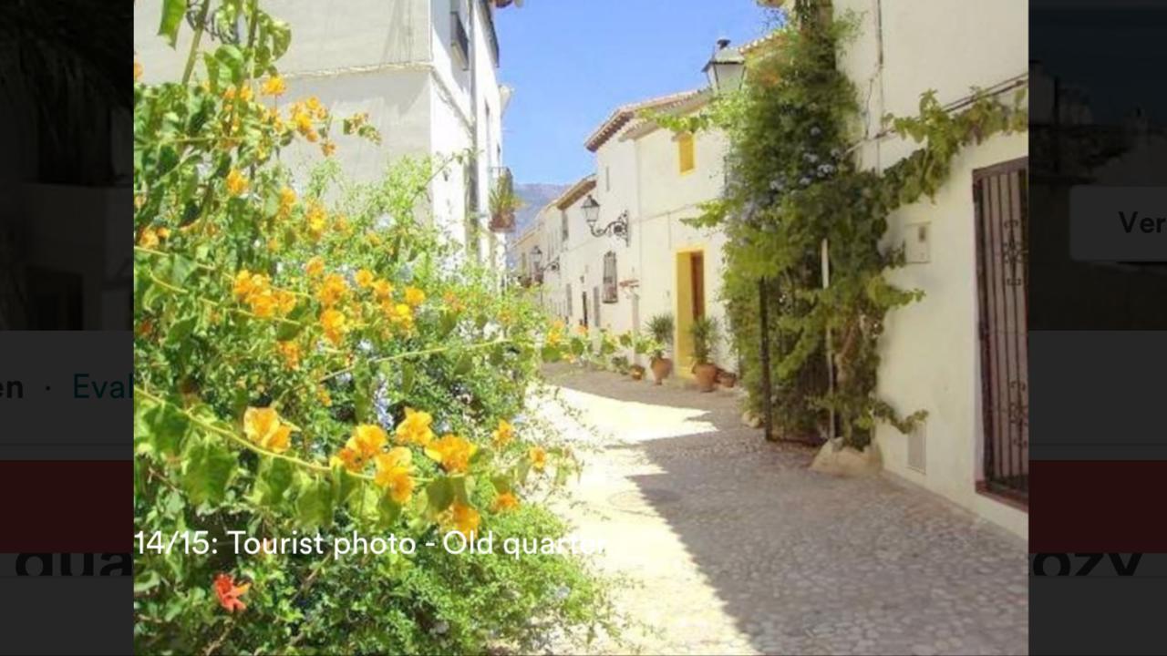 Altea Old Town Cottage Exterior photo